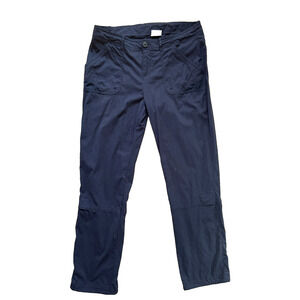 Columbia Sportwear PFG Outdoor Navy Pants Women's 10 33x29 Hiking Fishing